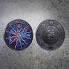 Twelve Zodiac Signs, Sun and Moon Gods, Lucky Coin, Ancient Silver, Commemorative Coin, Zodiac Signs, European and American, Colorful Coin