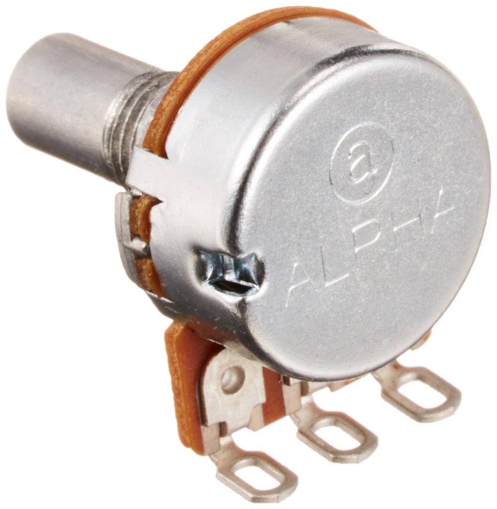 Alpha Denshi 16mm pot variable resistance effector parts A curve 1M ohm 3 pieces [Alpha] TAE-VRP16-A1M-3p
