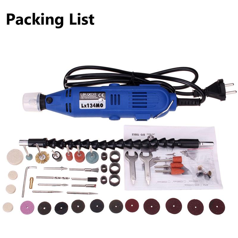 Buy 220V 180W Mini Electric Grinder Rotary Hand Variable Speed Power ...