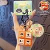 4-Button Fidget Clicker Toy Smooth Polished Edges Figure Keychain  Accessories gifts