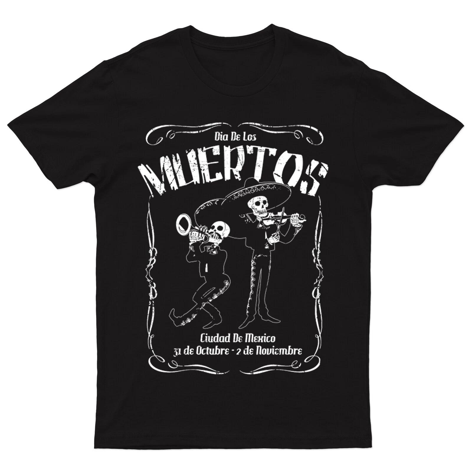 Мексиканская футболка День Мертвых Сахарный Череп dia de los muertos Традиция #V#DD70 S