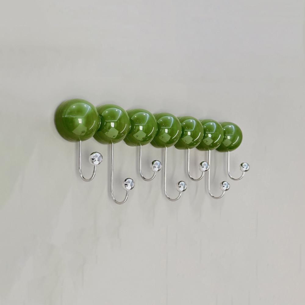 No Marks Suction Cup Hook Removable Clothes Storage Rack Hat Storage Coat Hanger Entrance Door