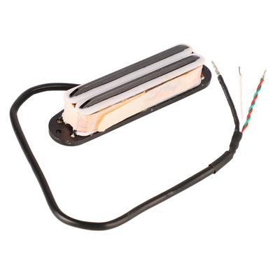 Micro de Guitare 1 Bobine Double Rail Chaud 4 Fils Métal Micro Accessoire d'Instrument pour Remplacement