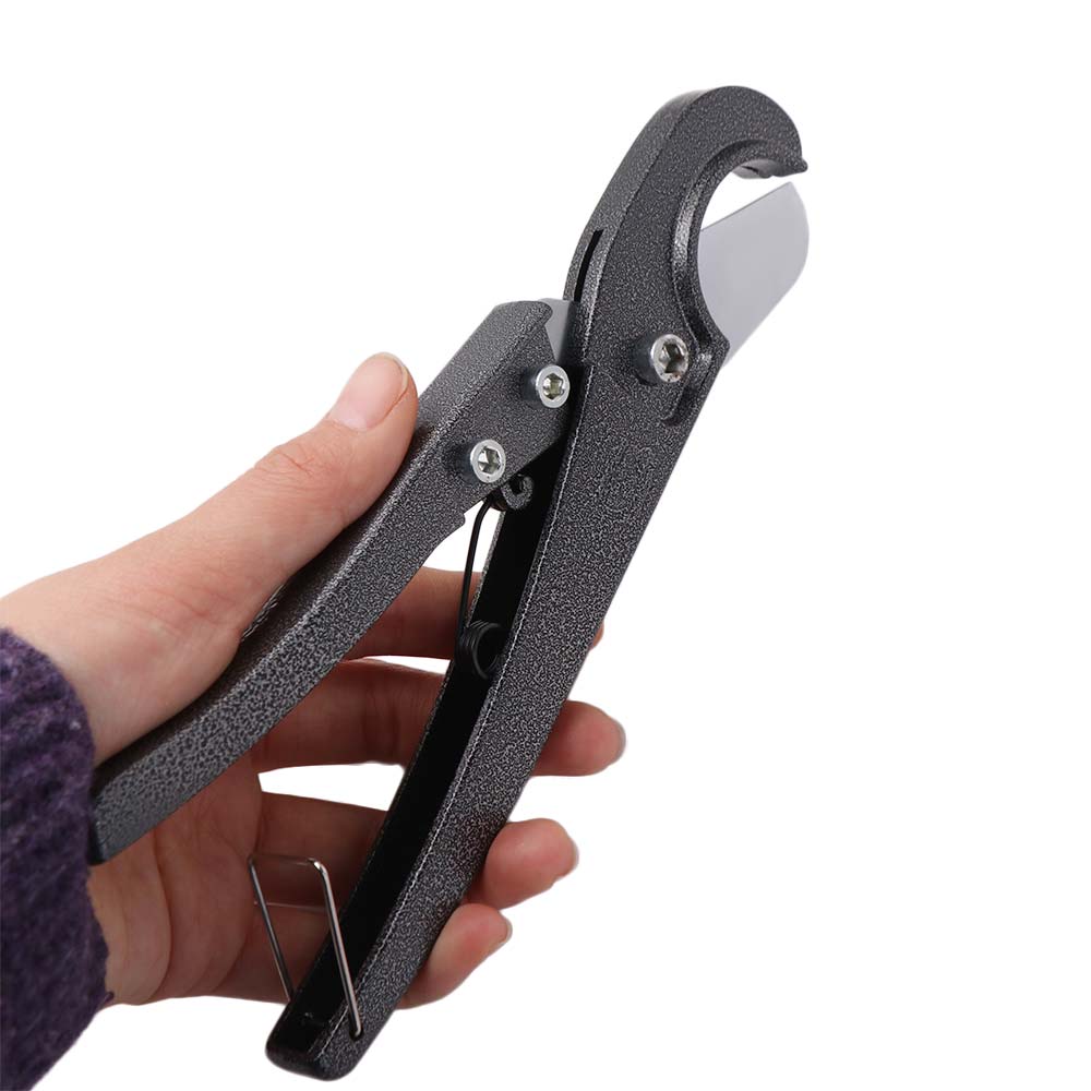 3-32mm Opening PVC Pipe Cutter Adjustment Aluminum Alloy Tube Pipe Shear Scissors Manual Cutting Non-slip Plumbing Manual Tool
