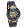 Salvatore Marra Royal Blue Automatic Skeleton Watch for Men, Business and Formal Wear