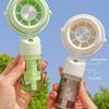 Rechargeable Handheld Misting Fan-Portable Battery Operated Water Mist Fan With 3 Adjustable Speed-Cooling Fan