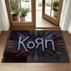 Korn Design Crystal Velvet Rug Soft Decorative Mat for Bedroom Entrance