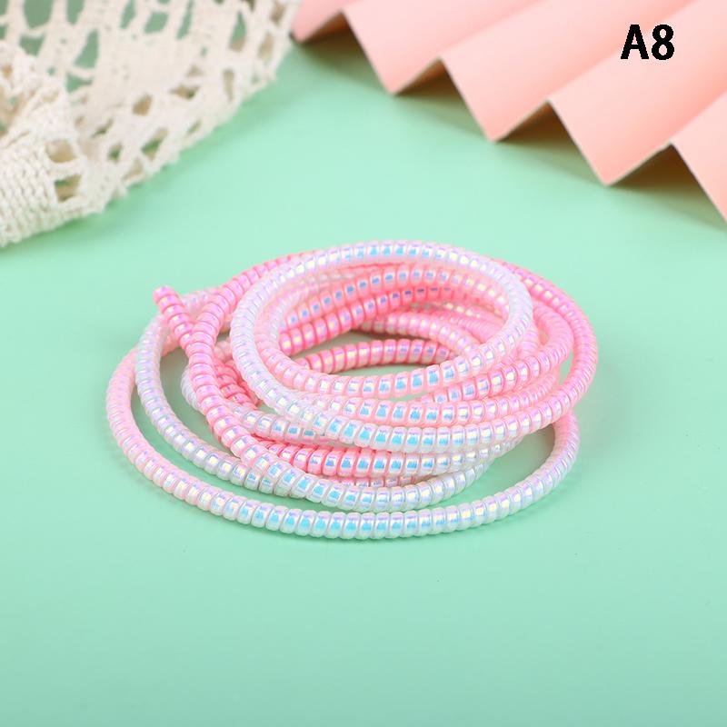 1.6M Color Cable Intertwine Rope Spiral Cable Protector Universal Charging Cable Cover Sleeve Saver Anti-Fracture Management