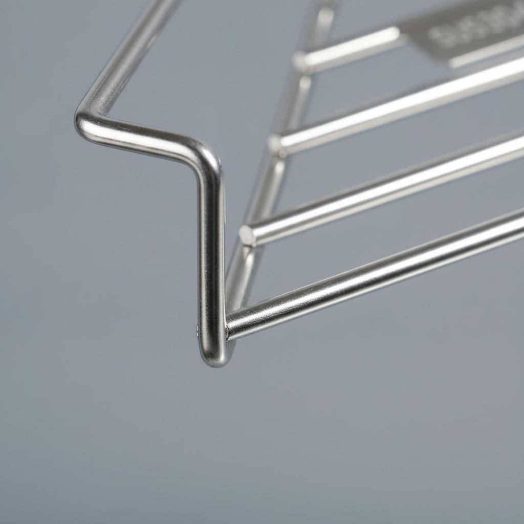 Triangular Sink Organizer Rack No Assembly Required Countertop Drainer with Open Wire