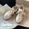 Chaussures de Skate Rétro en Daim pour Femmes Grande Taille - Baskets Polyvalentes Mode Printemps/Automne