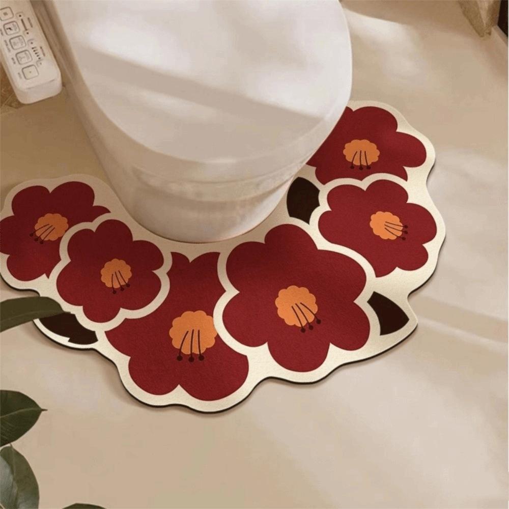 Schattig Dikke Badkamermat Antislip Super Absorberend Badkleed Sneldrogend Speciale Vorm Toiletdeurmat Woondecoratie