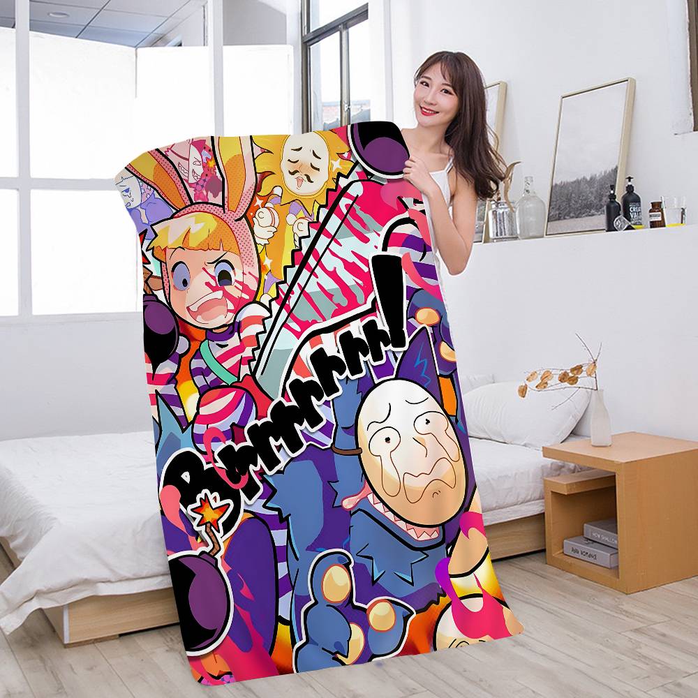 Anime Popee The Performer Good Quality Beach Towel Colorful Bath Towels for Girl Microfiber Quick Dry Sand Free Beach Gym Pool