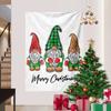 Cross-border Christmas Snowman Background Cloth Christmas Tree Wall Hanging Cloth Amazon Tapestry