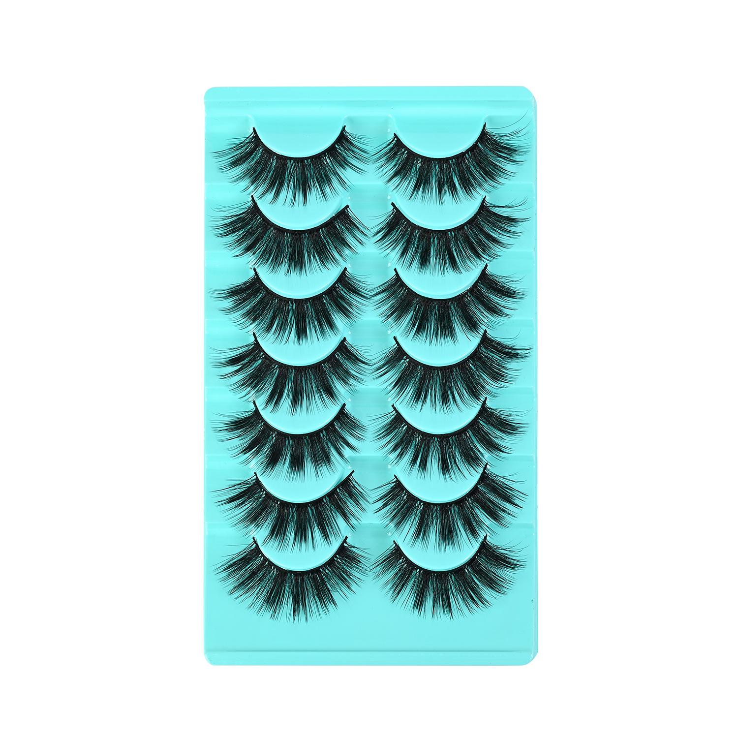 

Cross-Border 3D Thick Reusable False Eyelashes for Big Charming Eyes