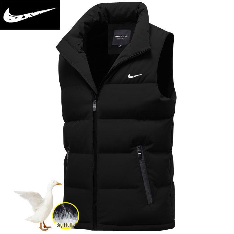 

Мужской теплый жилет большого размера - Утепленный жилет для весны, осени и зимы 4XL