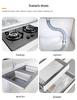 Fireproof, Waterproof, Oil-Resistant Self-Adhesive Aluminum Foil Wallpaper