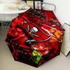 Tampa Bay Buccaneers Logo Umbrella Folding umbrella, automatic umbrella 8-Frame for Travel, camping Use Gift for Halloween Christmas