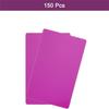 M-Modern-150Pcs Metal Business Card Blanks,1/64In Thick 3.4 X 2In Aluminum Laser Engraving Material For DIY Business Cards