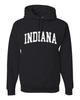 Vintage Indiana Classic Retro Distressed IN Sports Unisex  Hoodie Sweatshirt