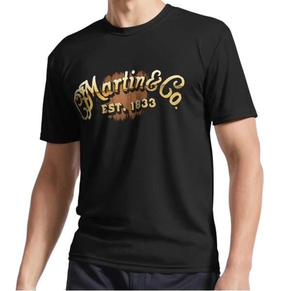 

New Martin Cos Guitars Active Logo T-Shirt Funny Size S to 5XL M