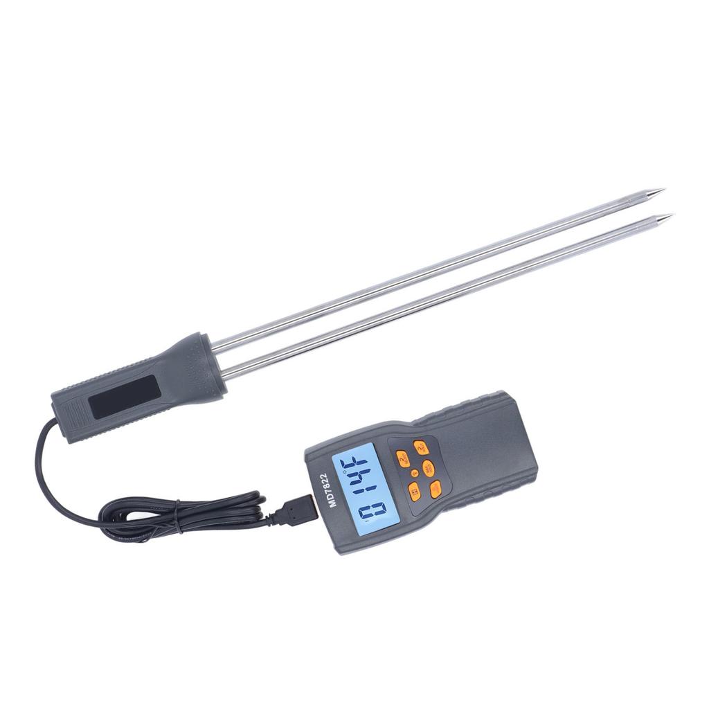 Feuchtigkeitsmesser Tragbarer Getreide-Wassergehaltsanalysator Multifunktionaler LCD Digitaler Feuchtigkeitstester