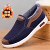 Winter old Beijing cloth shoes casual velvet shoes warm non-slip men's cotton shoes thickened shoes snow boots for the elderly