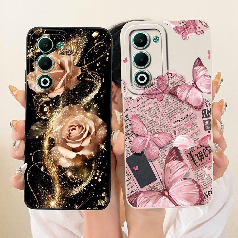 For OPPO A5 5G Case Popular Flower Candy TPU Soft Back Cover For OPPO A5 4G CPH2727 A 5 5G CPH2735 Case On OPPOA5 A5x A5m Bumper