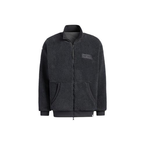 

adidas Fleece Sports Jacket for Men, Carbon Black XL чёрный