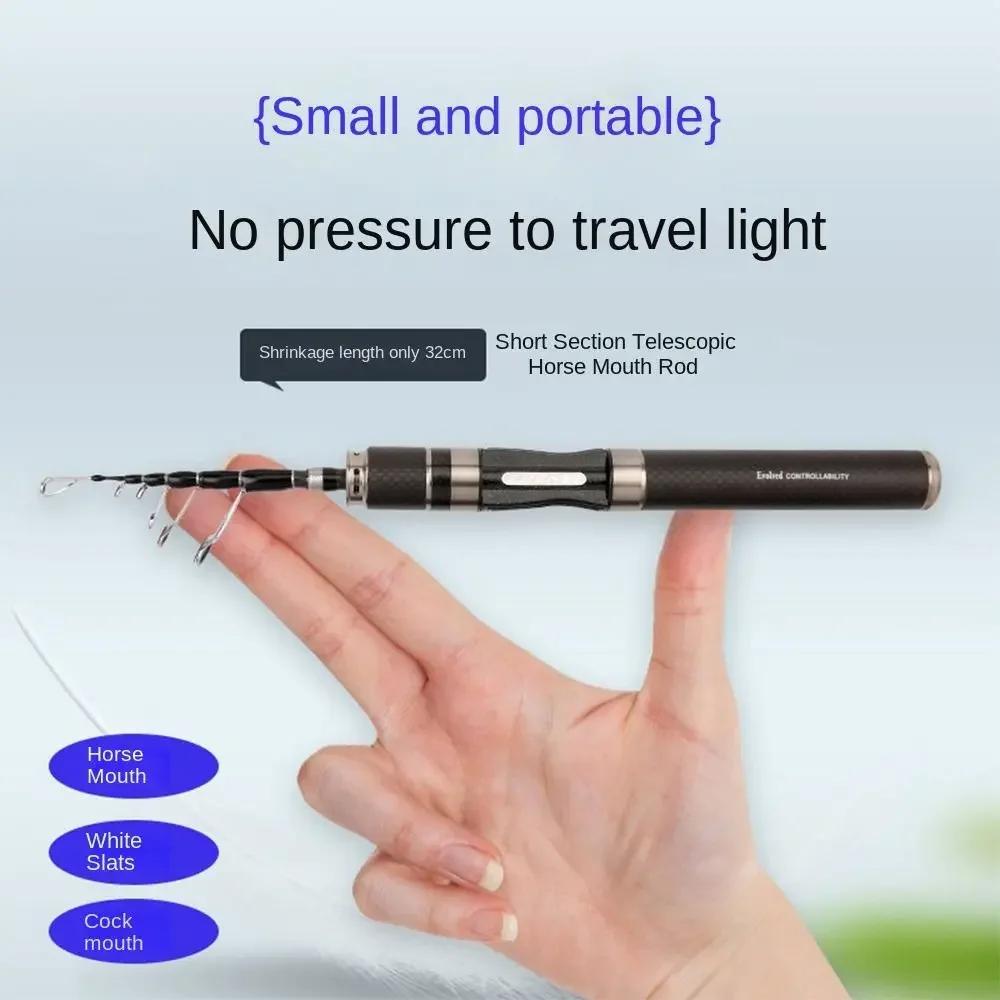 1.5m-1.8m Telescopic Fishing Rod Glass Fibre Fishing Pole Casting Rod Fishing Rod Reel Set Lure Set Hooks Fishing Gear