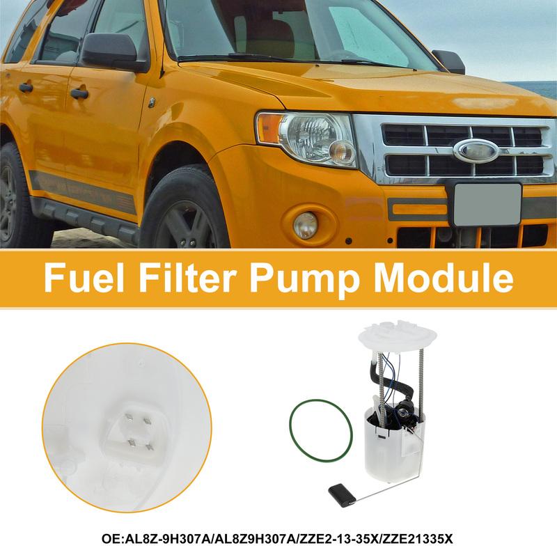 X Autohaux Electric Fuel Pump Assembly for Ford Escape for Mazda for Mercury 10-12 2.5L Fuel Filter Pump Module No.AL8Z9H307A