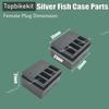 Sliver Fish Ebike Battery Case Box Bottom Part Of Sliver Fish Battery Box Silver Fish Battery Soleplate Plate parts Accessories