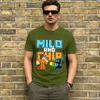 Milo And Chip Cotton Tshirt For Unisex Beach Vintage T Shirts Oneck Leisure Tee Shirt Oversized Wholesale Clothes