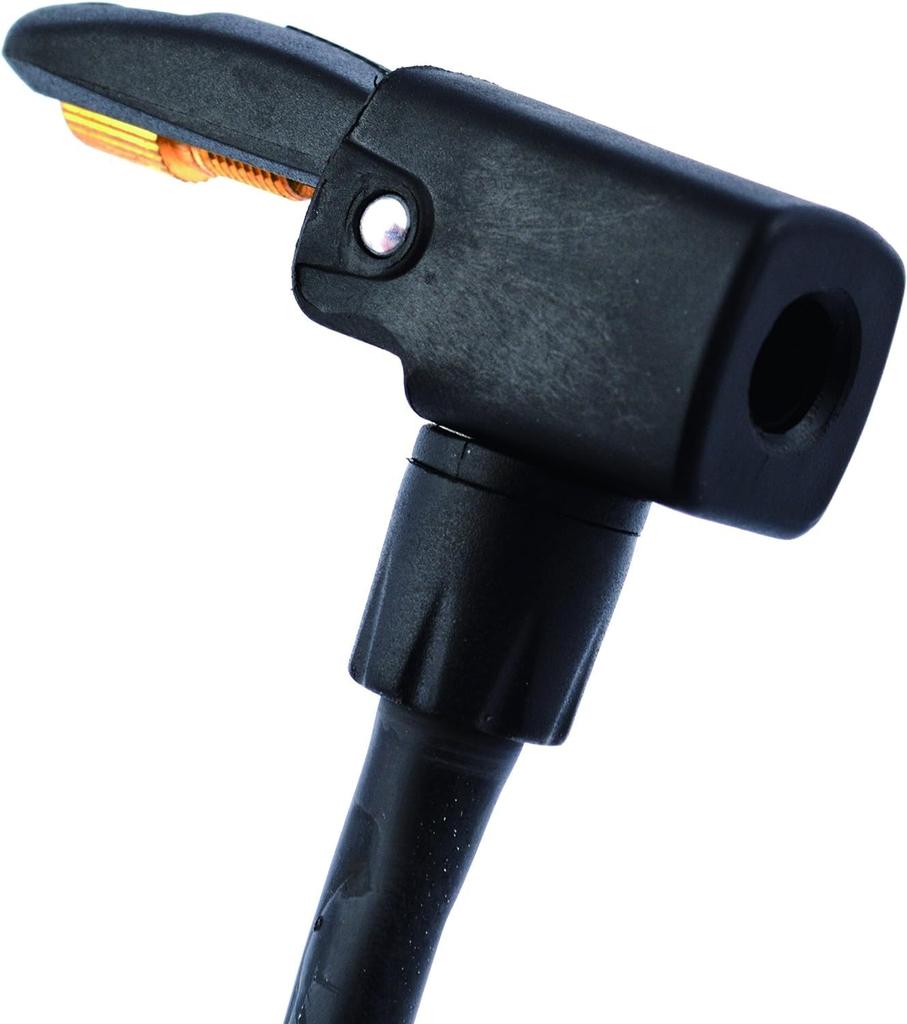 Panaracer Bicycle Pump, Foot-Operated, Compatible with All Valves, Includes Ball/Float Adapter, Yellow, SG Standard Compliant, FTP-YBG-S