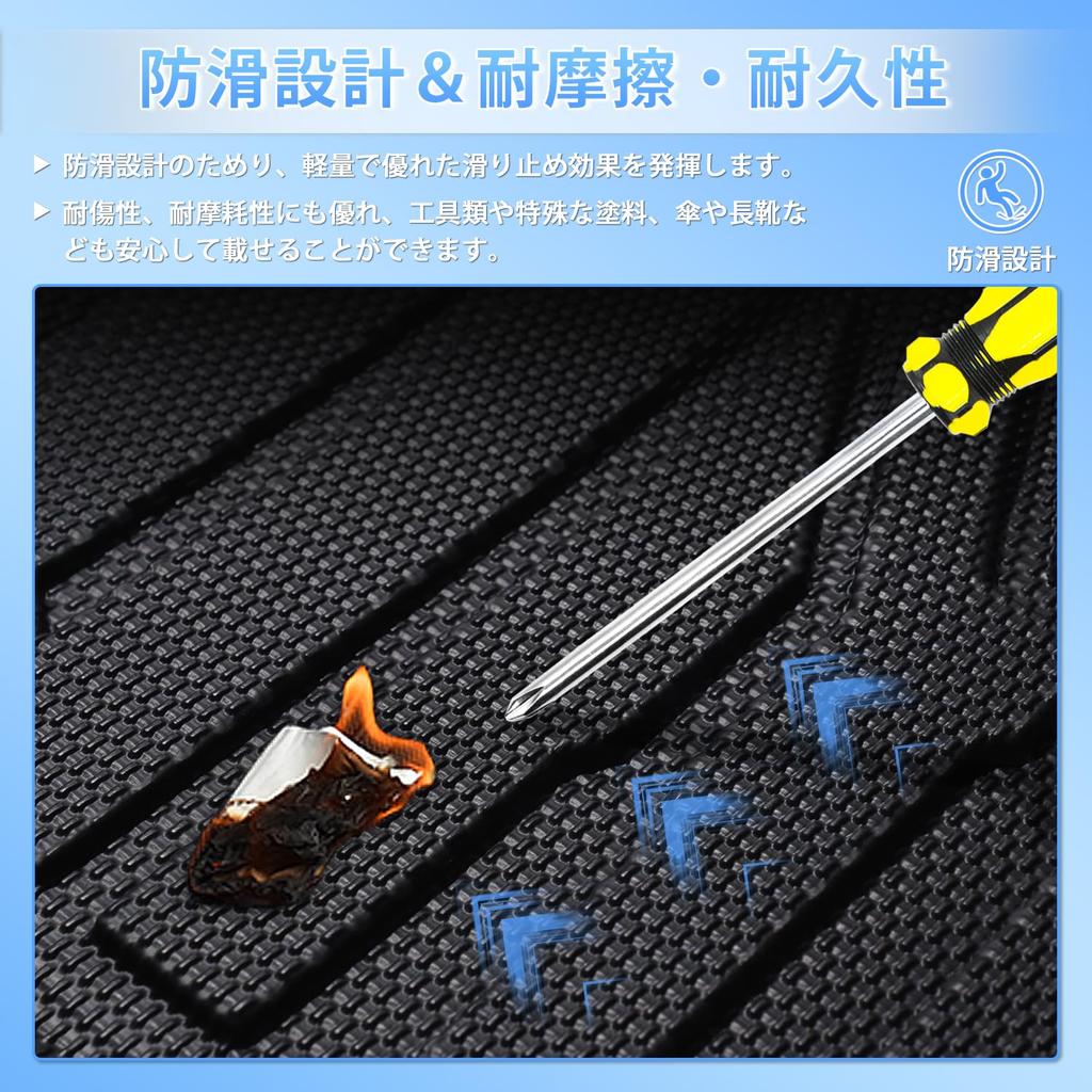 CARVANTA 3D TPE Floor Mats & Trunk Mat 5PC Set for Toyota Sienta 10 Series 5-Seater (2022-Present) / Floor Mats
