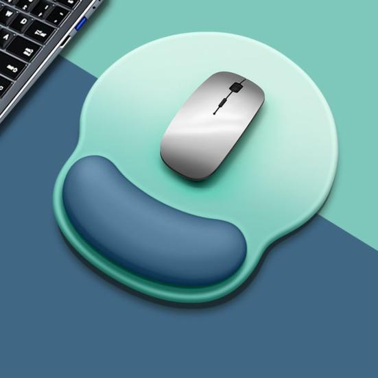 Mouse Pad with Wrist Support Ergonomic Design Non-Slip Base Waterproof Wear-Resistant Gaming Mouse Mat