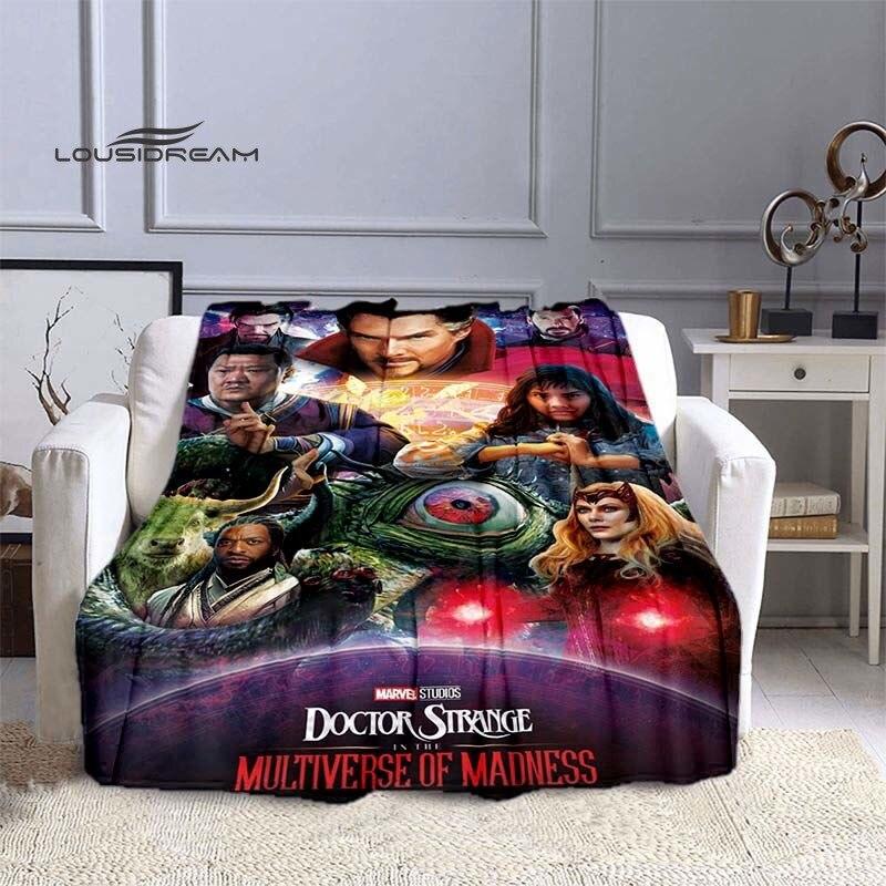 Doctor Strange Deky na postele Domov Cestování Dospělý Flanelová deka na pohovku Postel Obývací pokoj Pohovka Dítě Udržet v teple king size