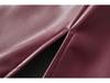 Sleek PU Leather High-Waisted Short Skirt with Waistband - Sexy, Hip-Hugging Design for Autumn/Winter