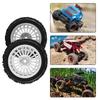 A71Z 4Pcs Rubber Tire Wheel Tyre For Tamiya XV01 TA06 TT01 TT01E TT02 TT02B PTG-2 1/10 RC Car Upgrades Parts Accessories