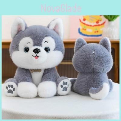 Husky Plush Toy With Cartoon Design For Kids Gift And Collection