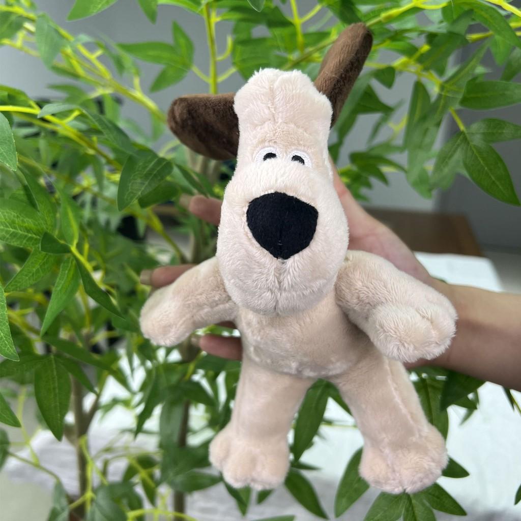 Wallace Keychain Gromit Cute Cartoon Girl Backpack Hanging Plush Doll Gifts