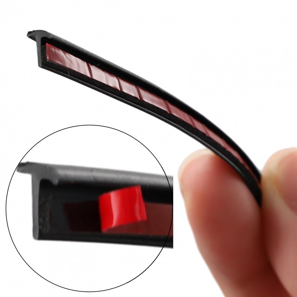 Weatherproof Decoration Trim Edge Trim 5MM*7MM EPDM Rubber Double-Sided