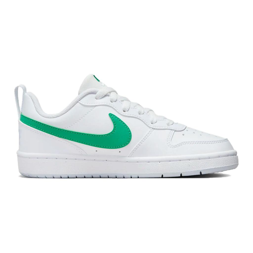 (GS) Nike Court Borough Low Recraft 'White Green' Kids' DV5456-109