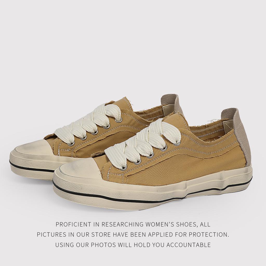 Silk Canvas Dissolving White Shoes Women'S Ins Tide Korean Summer Niche Design Sense Casual Board Shoes