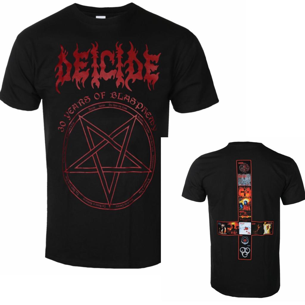 Pop Deicide Graphic Cotton Tshirt Unisex Summer Short Sleeve Fashion Brand Tee Luxury Casual Vintage Tees