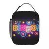 Custom Bignoes Wallpaper Insulated Lunch Bag for Women Cooler Thermal Food Lunch Box Outdoor Camping Travel Resuable Tote Bags