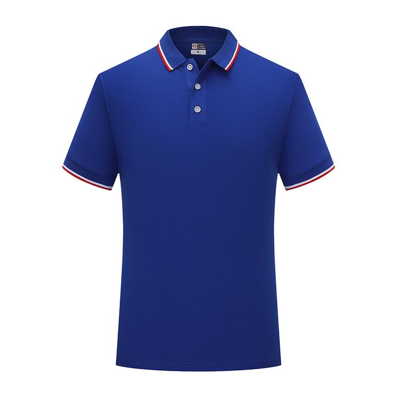 

Поло из хлопка Siro плотностью 32, с короткими рукавами и лацканами из пике, однотонное, 200 г, универсальный летний крой, готовый к печати дизайн XL королевский синий