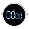 Desktop Timer Minimalist Round 3 Level Volume Adjustable Digital Countdown with Ultra Clear Display