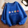 Pullover Spring Have A Good Day Flower Crew Neck Graphic Print Hoodie Boy/Girl Kids Hoody Children'S Sweatshirt
