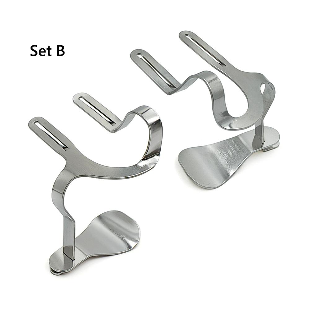 

Dental Orthodontic Isolator Tool Clinic Lab Supplies Cotton Holder Autoclavable GAMER Cotton Roll Clip Holder 1 Set B