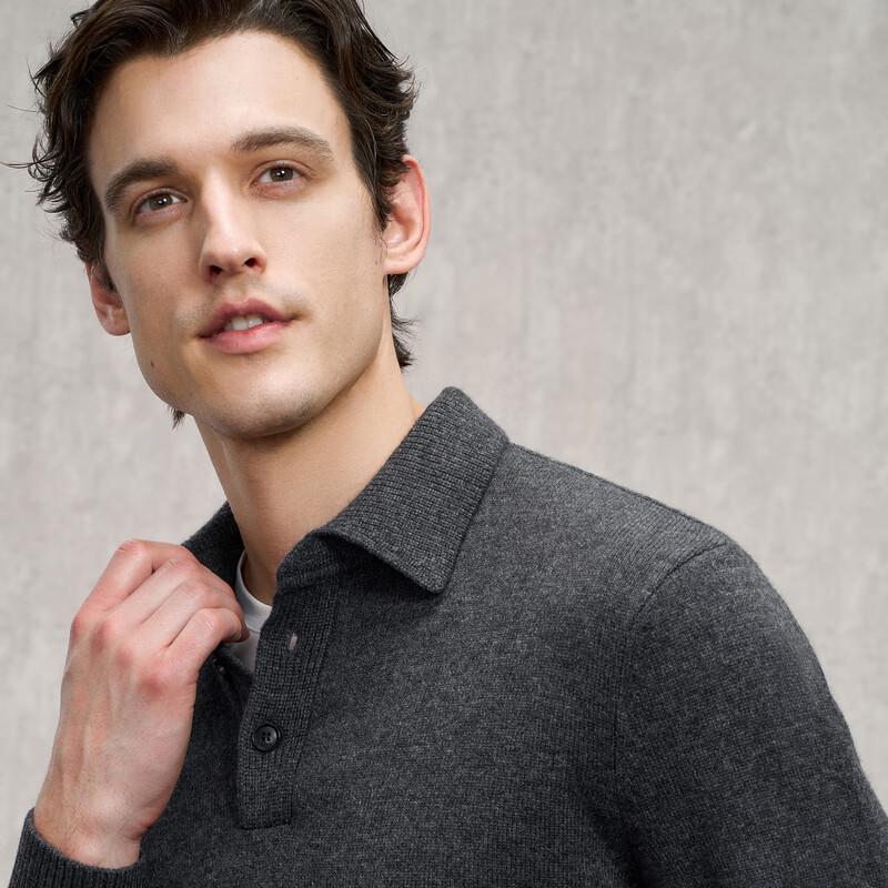 

EMZ Men s Wool & Cashmere Blend Pullover Sweater L